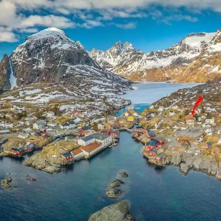 Lofoten Aurora Seafront Penthouse 罗弗敦极光海滨顶层豪华公寓 * Sørvågen