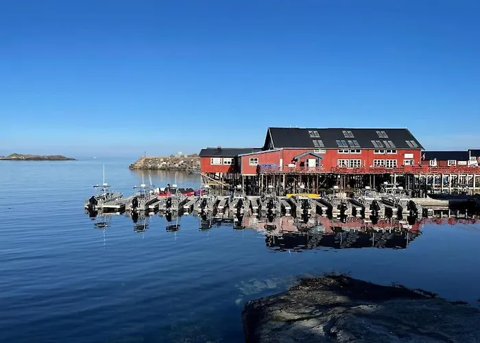 Leilighet Lofoten Aurora Seafront Penthouse 罗弗敦极光海滨顶层豪华公寓 Sørvågen