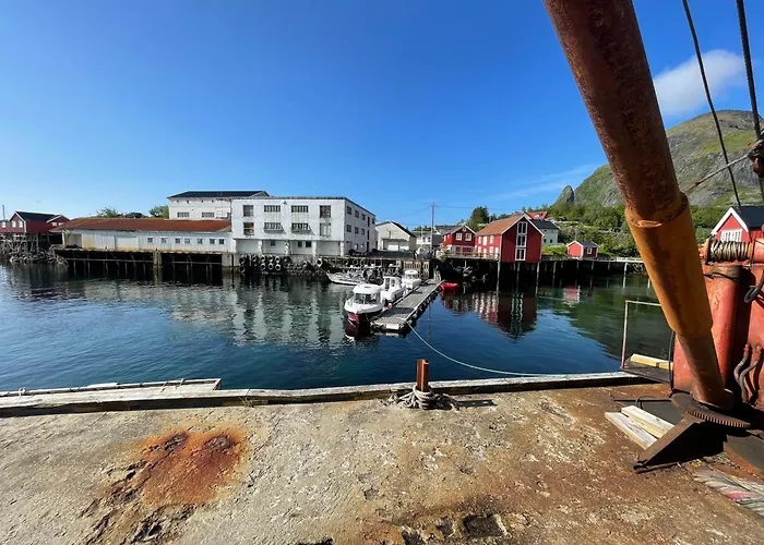 Leilighet Lofoten Aurora Seafront Penthouse 罗弗敦极光海滨顶层豪华公寓 Sørvågen