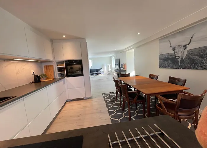 Lofoten Aurora Seafront Penthouse 罗弗敦极光海滨顶层豪华公寓 *