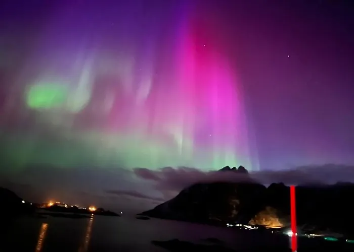 Leilighet Lofoten Aurora Seafront Penthouse 罗弗敦极光海滨顶层豪华公寓
