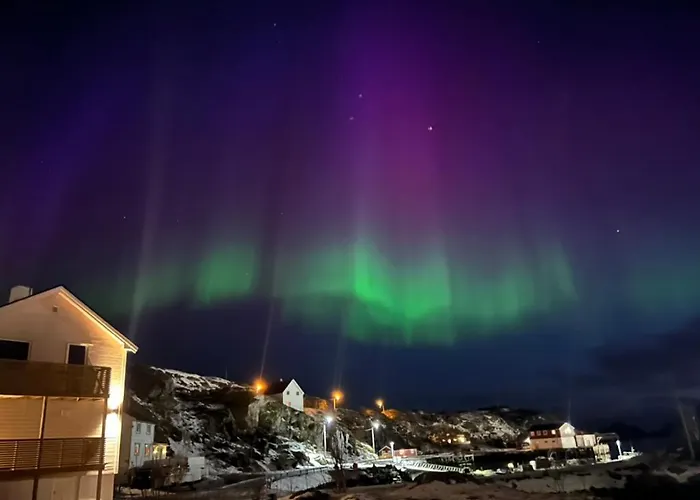 Lofoten Aurora Seafront Penthouse 罗弗敦极光海滨顶层豪华公寓 * Sørvågen