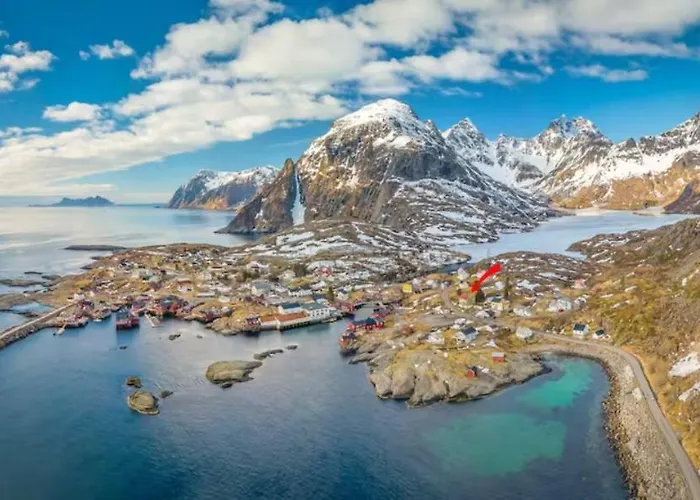 Lofoten Aurora Seafront Penthouse 罗弗敦极光海滨顶层豪华公寓 *